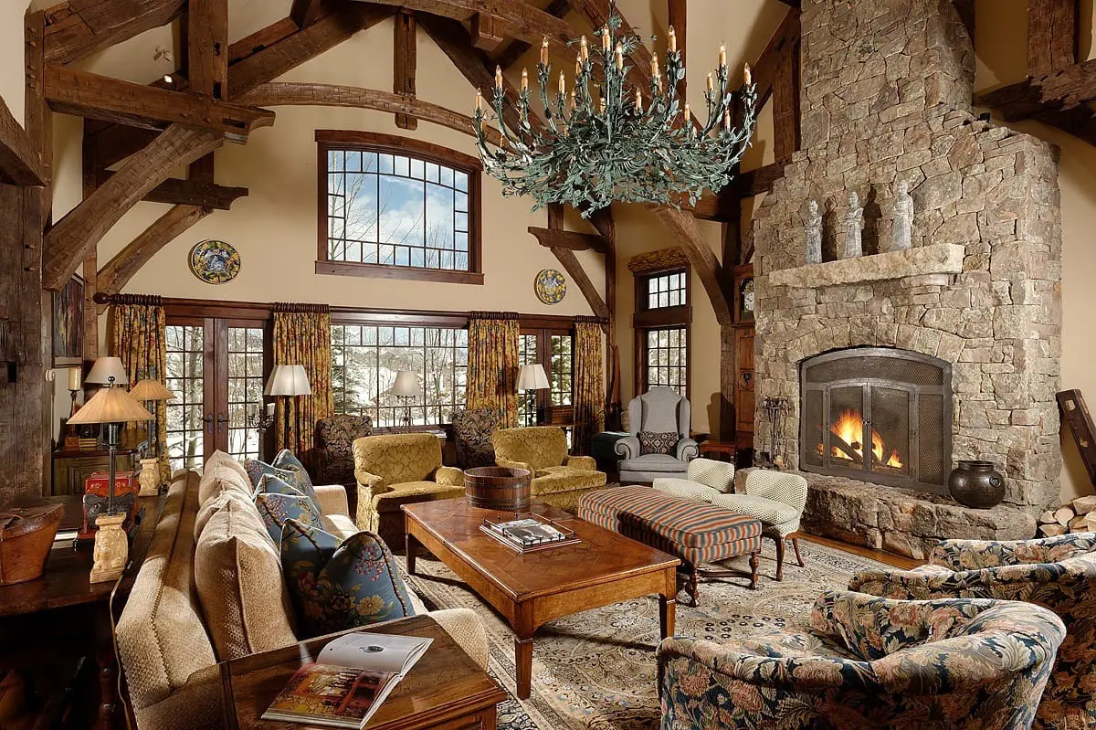 Snowmass Vacation home Rental Blue Spruce Chateau Living Room