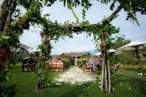 Wedding Entrance at Snowmass Club