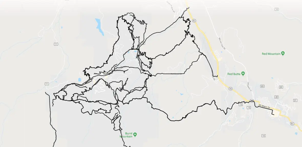 Hike Snowmass Trail Map