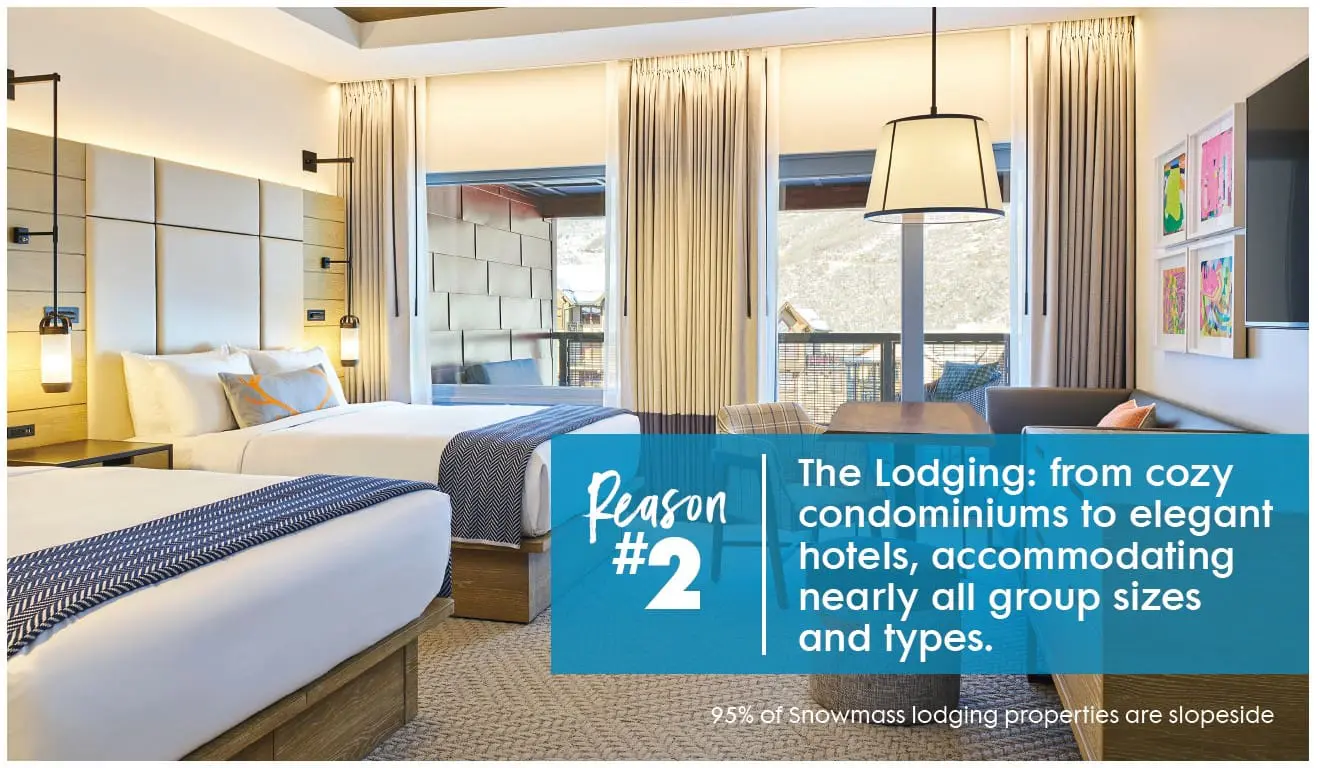Hotel room with two beds