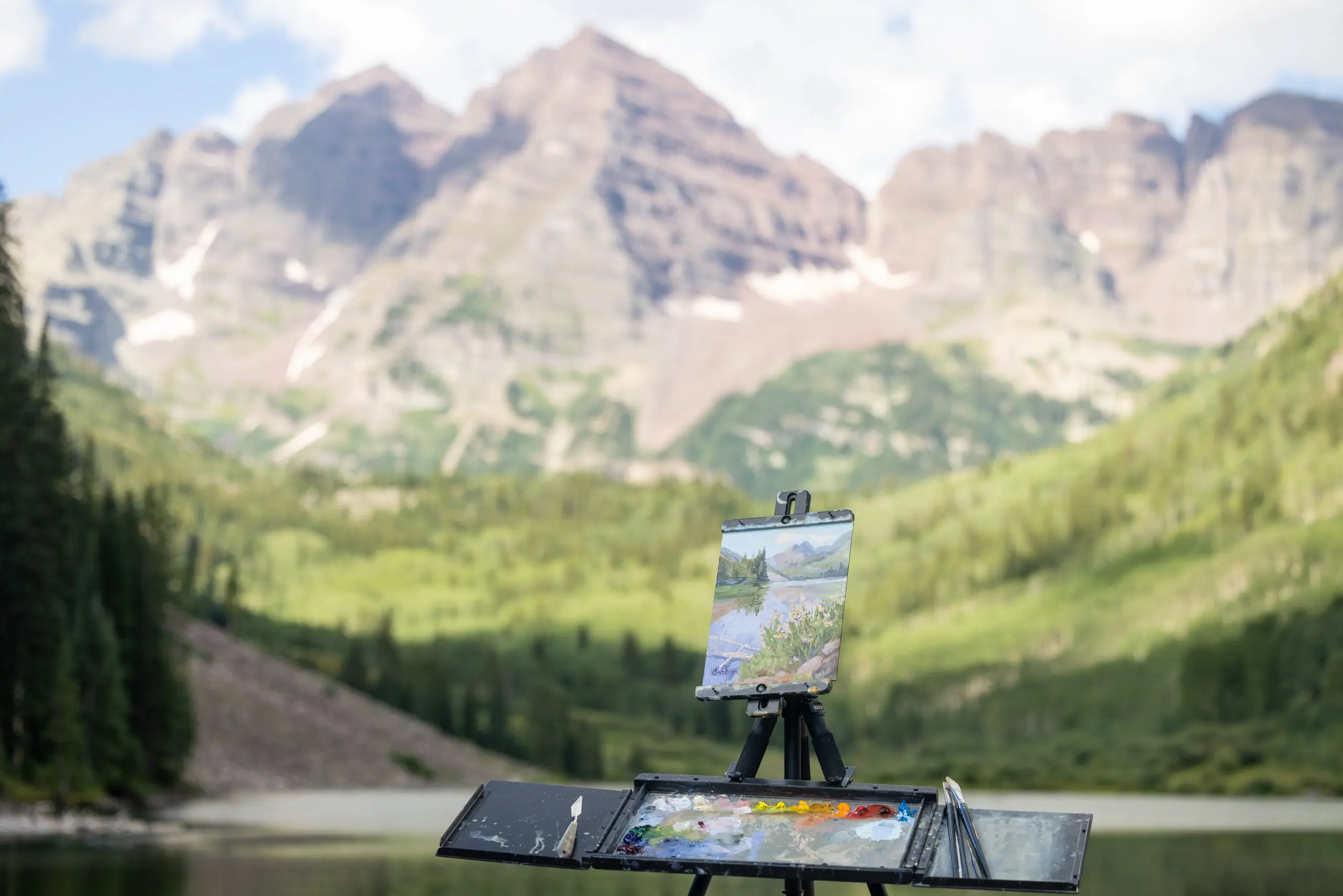 Maroon Bells Plein Air Snowmass Art Festival