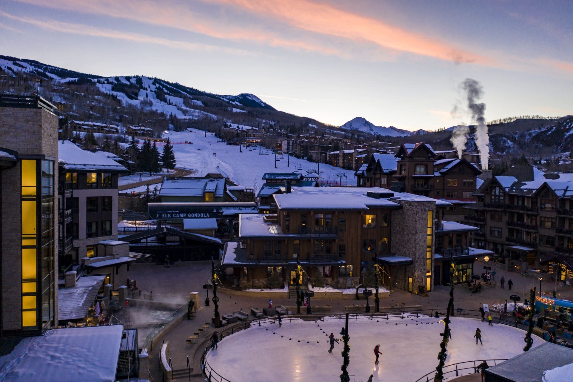 Snowmass Base Village At Snowmass Ski Area Go Snowmass