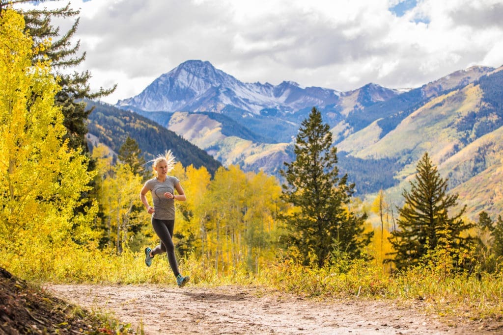 Running outside during Fall