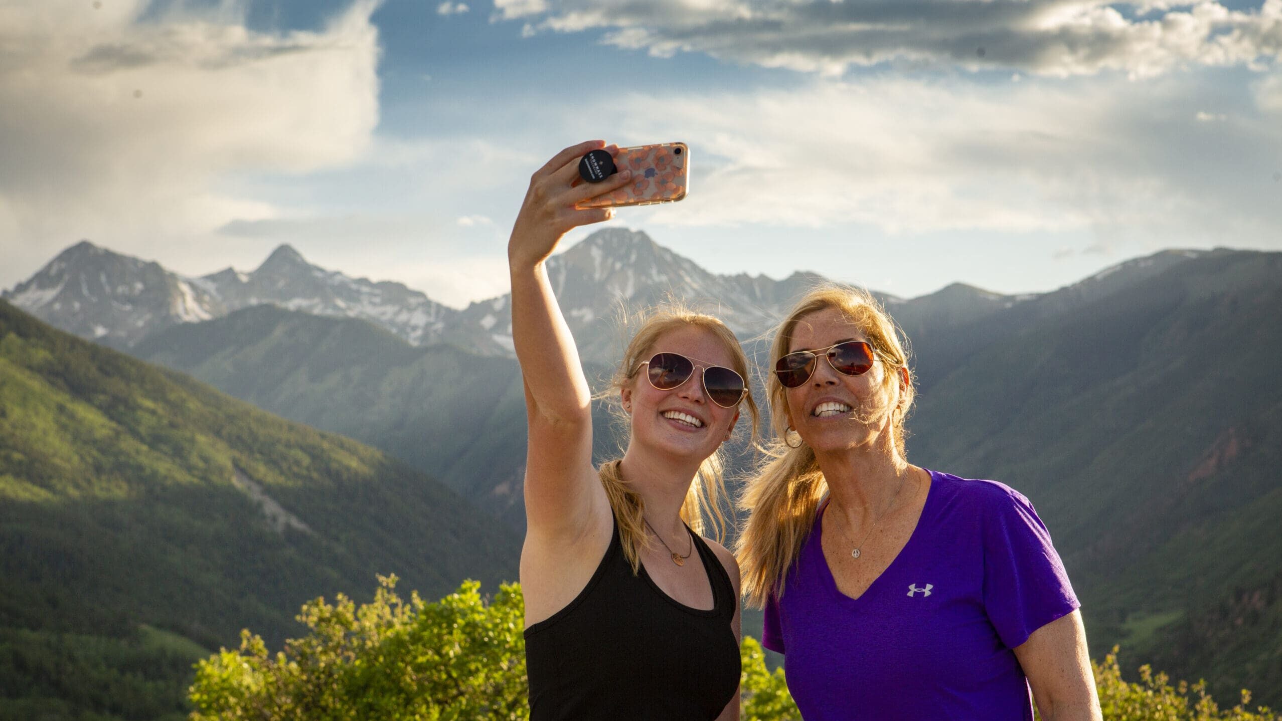 snowmass influencer application selfie